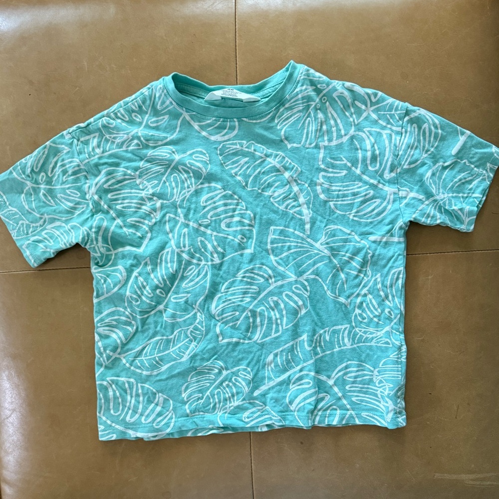 Last chance H&M Tropical Oversize Boxy Top 5t/6